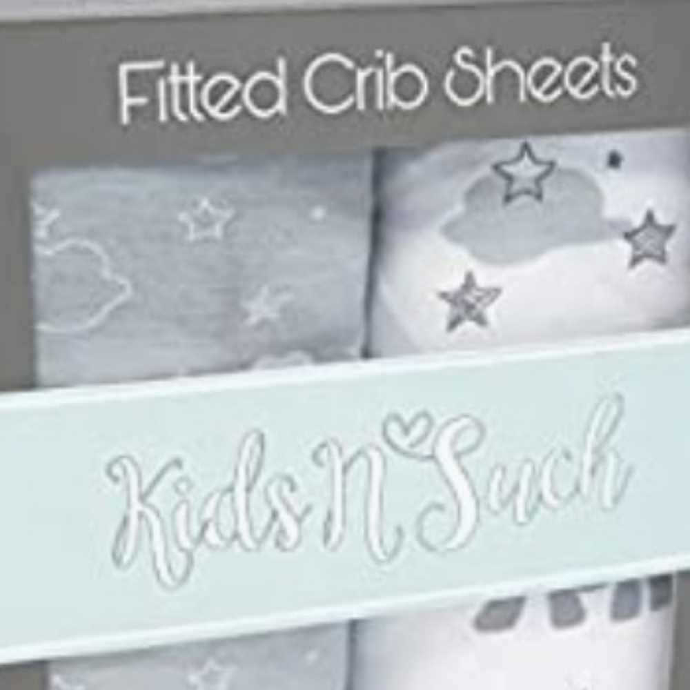 6 Fitted baby crib sheets